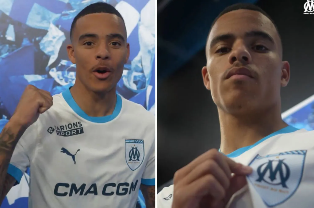 Mason Greenwood ra mat Marseille