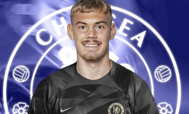 Filip Jorgensen da dong y cap ben Chelsea