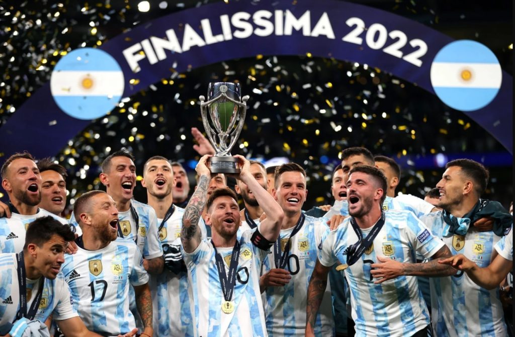 Argentina vuot qua Italia trong tran Finalissima nam 2022