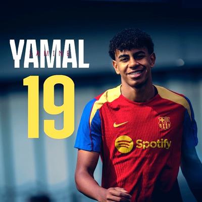 Lamine Yamal được Barca trao số áo cũ của Messi 1