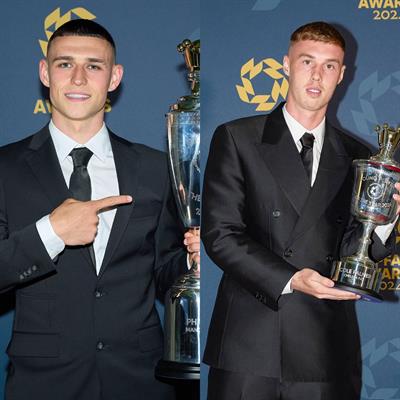 Phil Foden và Cole Palmer giành hai giải thưởng cá nhân của PFA 1, 123b, trang chủ 123b